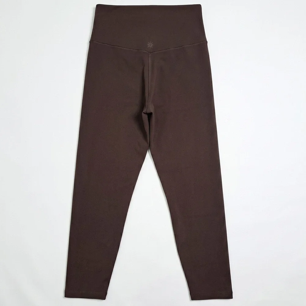 OFFLINE by Aerie Real Me Crossover 7/8 Leggings Women Large Brown High Waisted